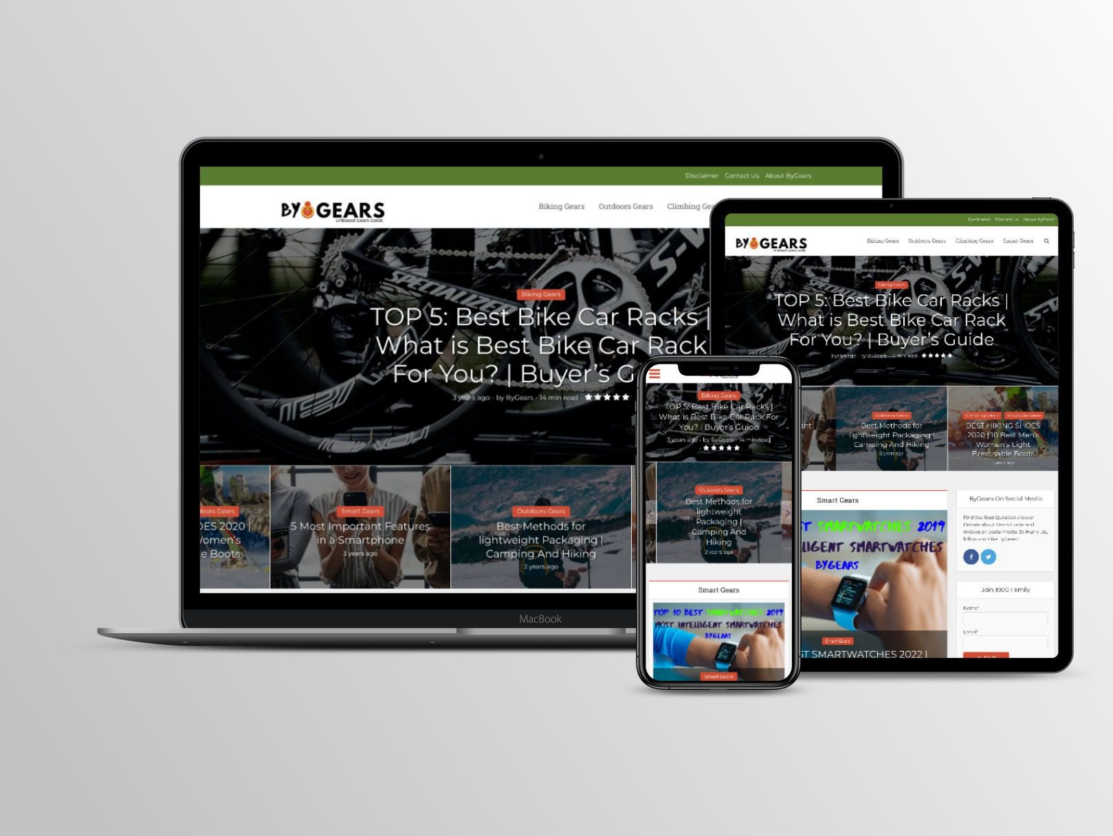 BYGEARS | A WordPress Multi Author Blog